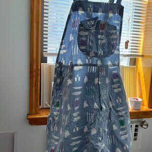 Vintage 90s Print Romper
